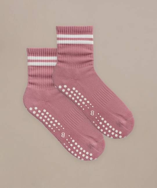 Pilates Grip Crew Socks - 1 pair