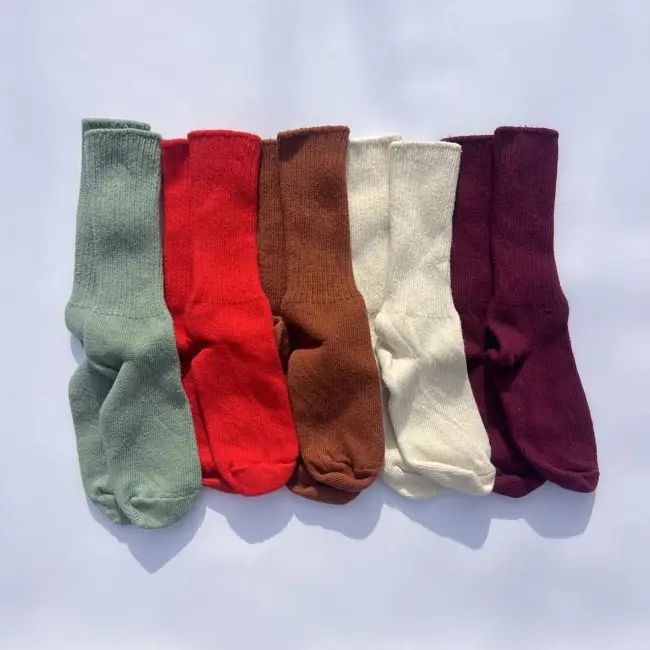 CREW SOCKS — PANSY