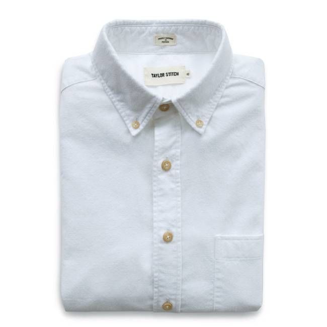 The Jack in Brushed White Oxford