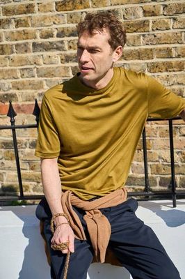 ZQ Merino Wool Jersey Antique Gold T-Shirt