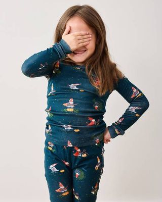 Mischief Night - Kids Snug Fit PJ Set - Nightfall Blue