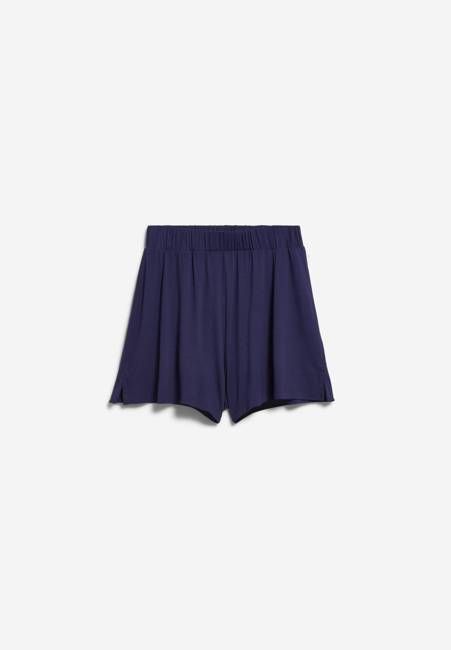RELAXED JERSEY SHORTS | tinted navy