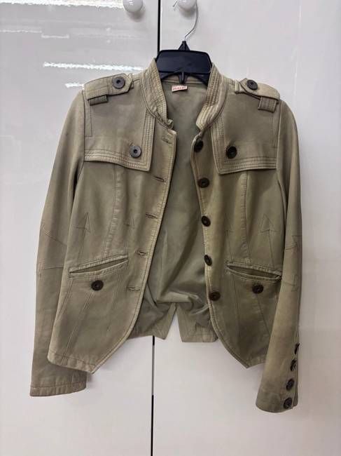 Y2K Please Leather Jacket