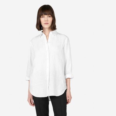 The Must-Have Shirt in Linen | White