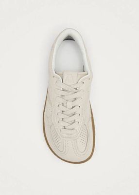 Tb.00 Barefoot Sneakers aus cremefarbenem Leder
