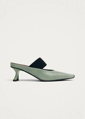 Lokahi Patent Matcha Lederpumps