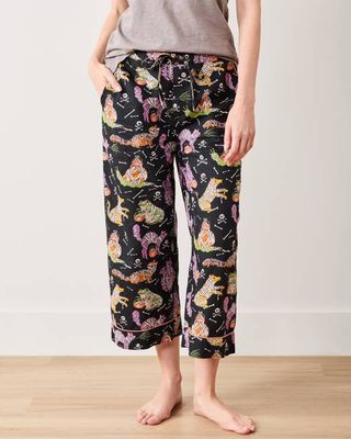 Monster Mash - Cropped PJ Pants - Haunted House