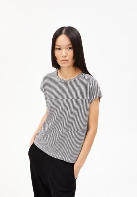 Tops ONELIAA LOVELY STRIPES in black-oatmilk by ARMEDANGELS