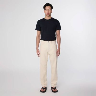 RISE Relaxed Tapered Minimal Stretch - Basic - Ecru
