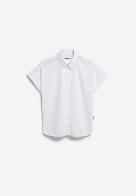 POPLIN LARISAANA BLOUSE | white
