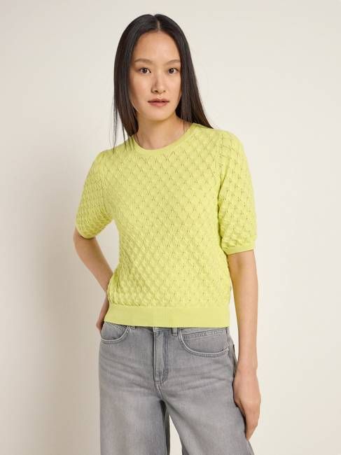 short-sleeved sweater GOTS