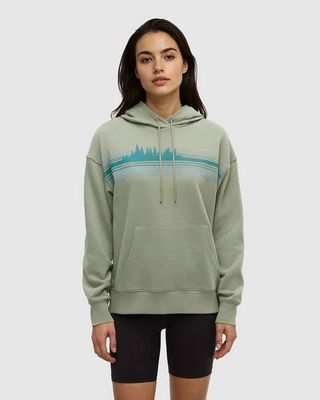 Retro Treeline Relaxed Hoodie