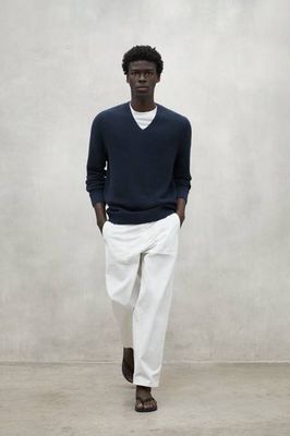 MARINEBLAUER FICUS-PULLOVER