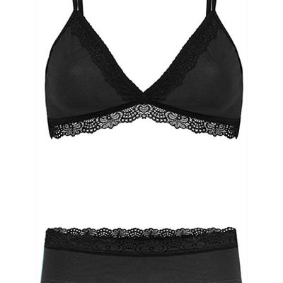 Set: Bio BH+ Hipster, Spitze schwarz - kaufen