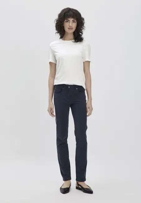 5-pocket skinny pants made of TENCEL™ Lyocell with pure organic cotton