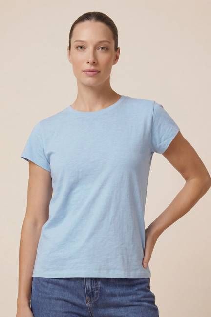 Cotton T-Shirt | Cornflower