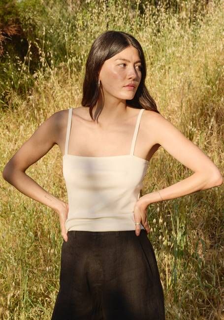 Straight Camisole Natural
