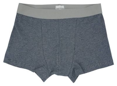 Organic Jersey Trunk in Navy Fine Stripe