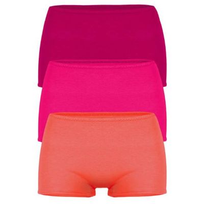 3er-Set Bio-Panty Erna: Beere, koralle, pink - kaufen