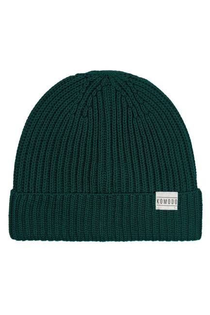 TOWN - GOTS Organic Cotton Beenie Hat Green