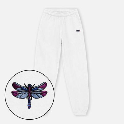 Dragonfly Embroidered Joggers (Unisex)