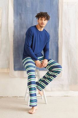 Pajama Set: Long Sleeve Shirt + Pajama Pant