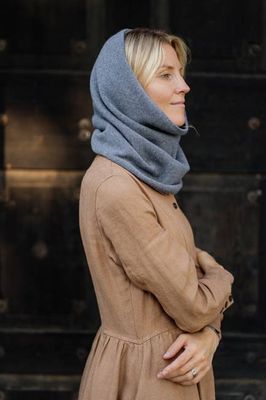 Junko – Merino Wool & Cashmere Shawl