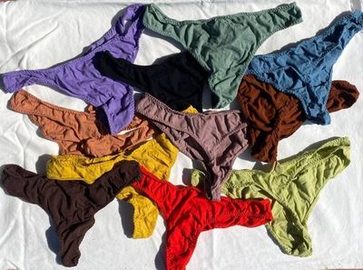 SAMPLE THONGS — PANSY