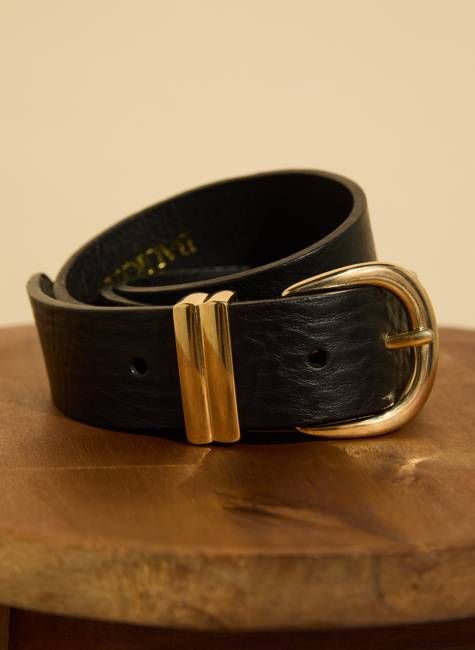 Baukjen Signature Textured Belt - Gold