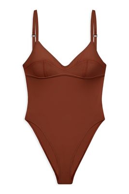 Simone One Piece in Terracotta