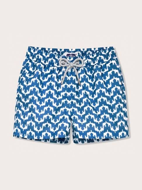 Boys Elephant Palace Blue Staniel Swim Shorts