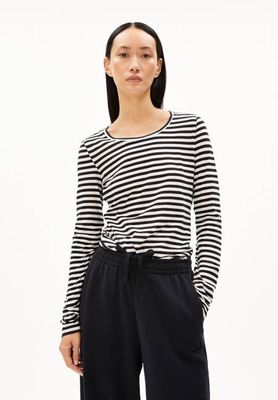 ENRICCAA STRIPES| white-black