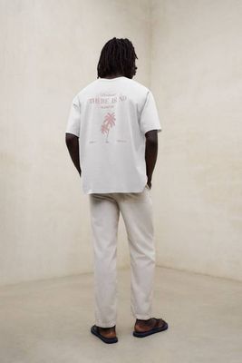 WHITE MUND T-SHIRT