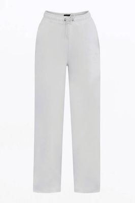 The Organic Straight-Leg Sweatpants - White