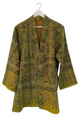 Vintage Ajrakh Print Jacket No. 2 Jodhpur Edit