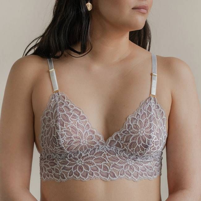 Simplicité Bralette - Lilac