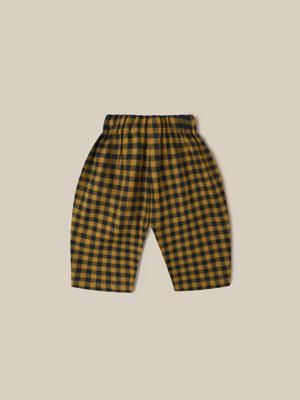 25AW organic zoo Gingham Lodge Pants