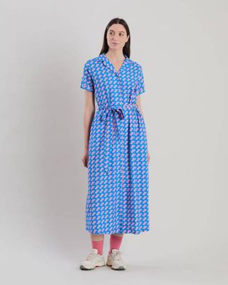 Gum Long dress Blue