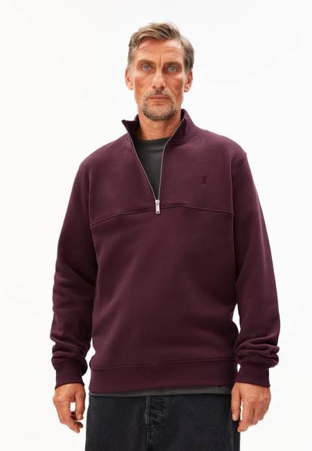 WAARLO FLEECE | dark cranberry