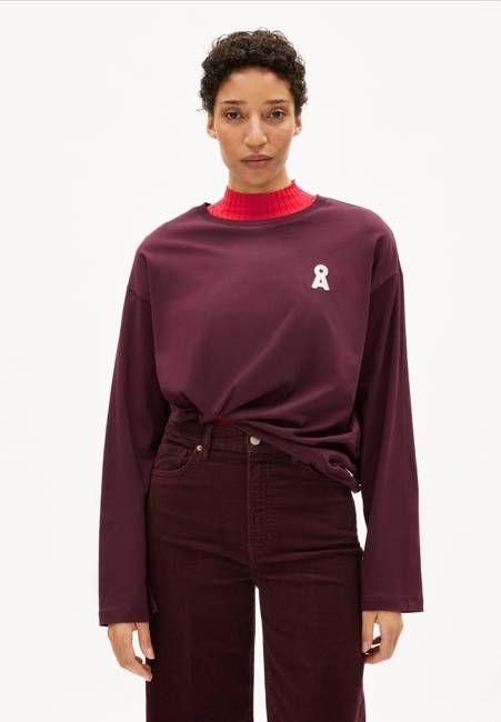 ICONIC Å FIETAA LONGSLEEVE | dark cranberry