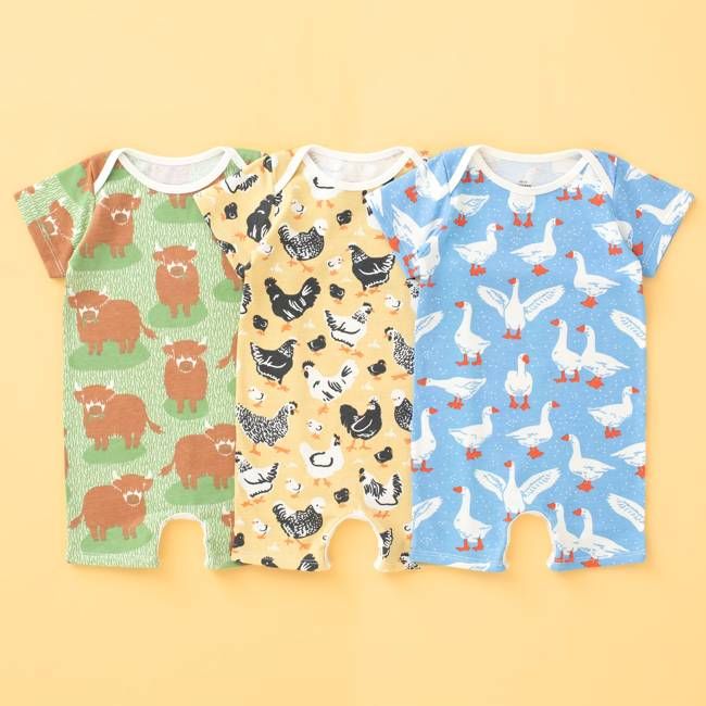 Farm Friends Summer Romper Bundle