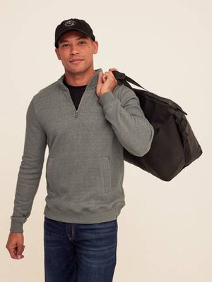 Greg Eco Fleece Quarter Zip Pullover