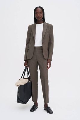 Emma Cropped Cool Wool Trousers