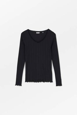 June V blouse - Black