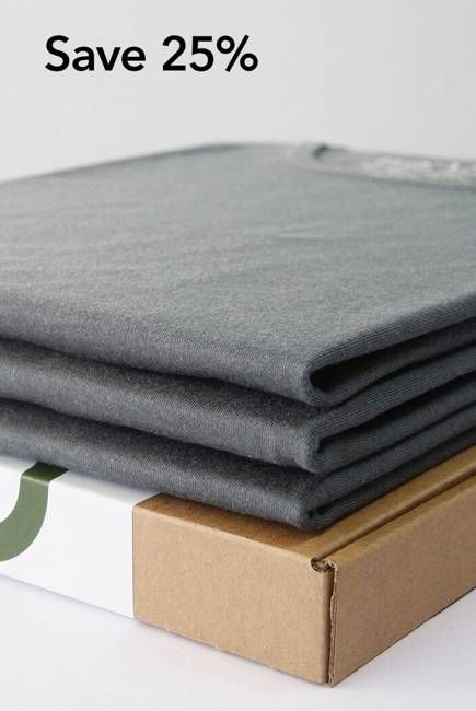 3-Pack Nooboo Luxe Bamboo T-Shirts V Neck - Style 6998 GD  - 555 g