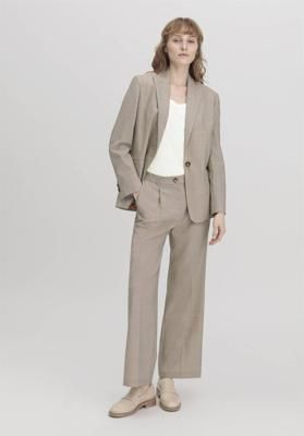 Wide Leg Regular Pants made from pure organic merino wool