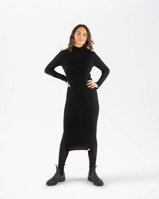 Ribbed Dress onyx