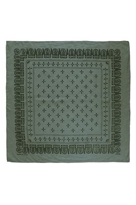 1930s Bandana, Regen Silk, Meadow