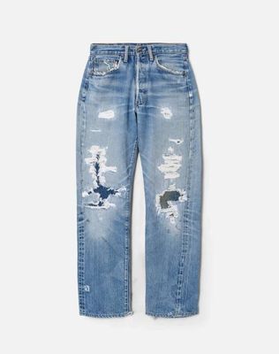 60s Big E Selvedge Repaired Levi's 501 -#17