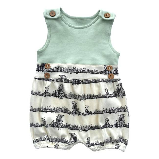 GOTS Certified Organic Cotton Bubble Romper - Billie & Kid